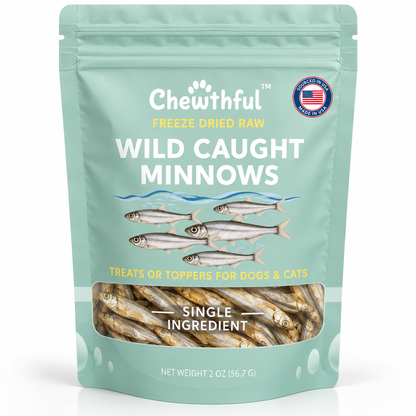 Wild-Caught Minnows Freeze-Dried Treats