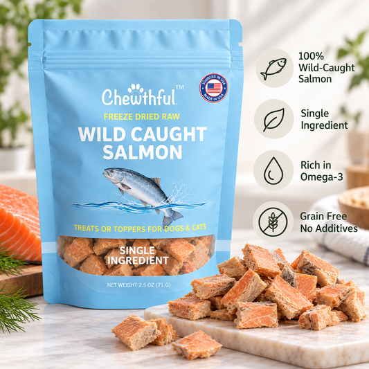Wild-Caught Salmon Freeze-Dried Treats