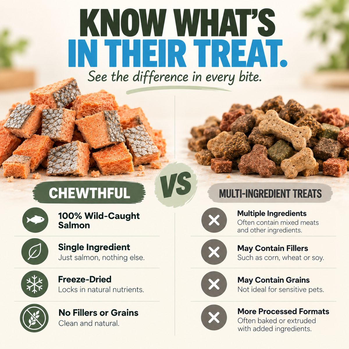 Wild-Caught Salmon Freeze-Dried Treats